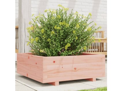 vidaXL Záhradný kvetináč 70x70x26,5 cm masívny douglas