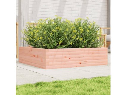 vidaXL Záhradný kvetináč 90x90x23 cm masívny douglas