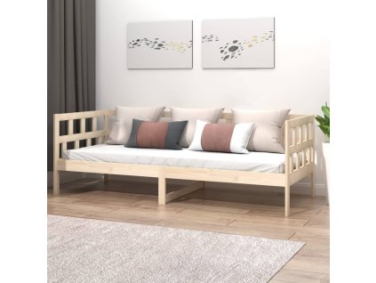 vidaXL Denná posteľ masívna borovica 80x200 cm