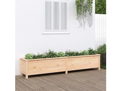 vidaXL Záhradný vyvýšený záhon 199,5x40x39 cm masívna borovica