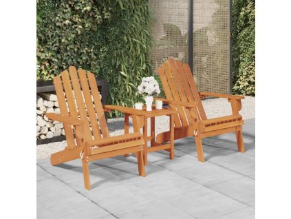 vidaXL Záhradné stoličky Adirondack 2 ks akáciový masív