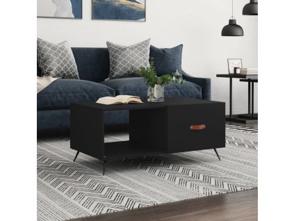 vidaXL Konferenčný stolík čierny 90x50x40 cm kompozitné drevo