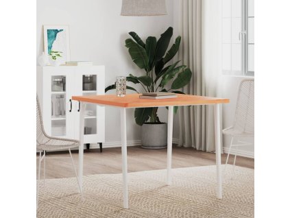 vidaXL Stolová doska 80x80x2,5 cm štvorcová masívny buk
