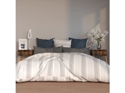 vidaXL Nočné stolíky 2 ks, tmavý dub 40x40x56 cm, kompozitné drevo