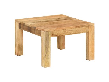 vidaXL Konferenčný stolík 55x55x35 cm masívne mangovníkové drevo