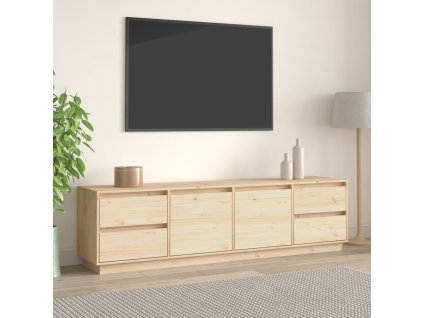 vidaXL TV skrinka 176x37x47,5 cm masívna borovica