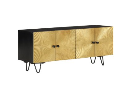 vidaXL TV skrinka 110x30x45 cm masívne mangovníkové drevo