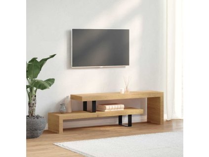 vidaXL TV stolík masívne mangovníkové drevo