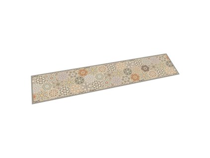 vidaXL Kuchynský koberec, prateľný, šesťhranný vzor 60x300 cm, zamat