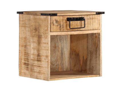vidaXL Nočný stolík 40x30x37 cm masívne mangovníkové drevo