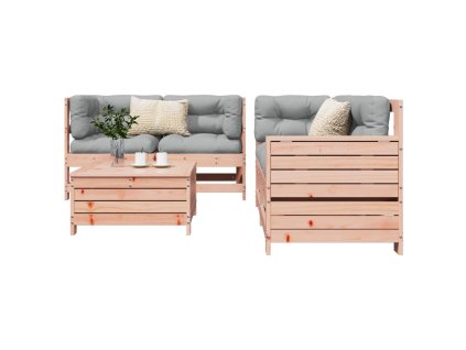 vidaXL 5-dielna záhradná súprava pohoviek douglaská jedľa