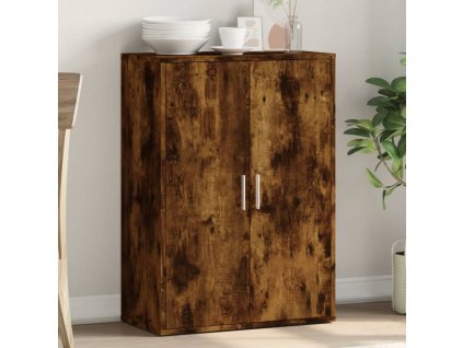 vidaXL Komoda, tmavý dub 60x31x84 cm, kompozitné drevo