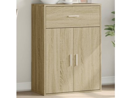 vidaXL Komoda dub sonoma 60x30x84 cm kompozitné drevo