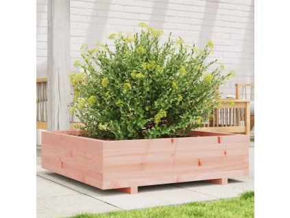 vidaXL Záhradný kvetináč 90x90x26,5 cm masívny douglas
