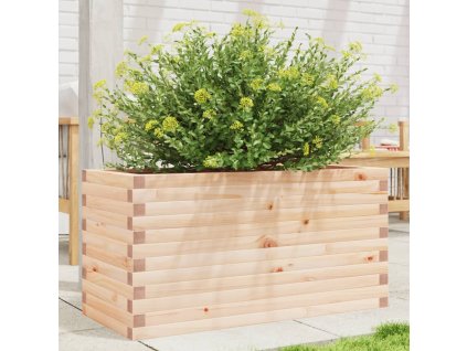 vidaXL Záhradný kvetináč 90x40x45,5 cm masívna borovica