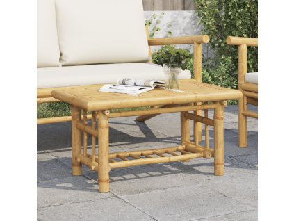 vidaXL Konferenčný stolík 70x45x36 cm bambus