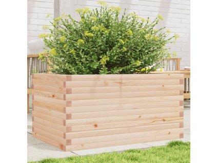 vidaXL Záhradný kvetináč 90x60x46 cm masívna borovica