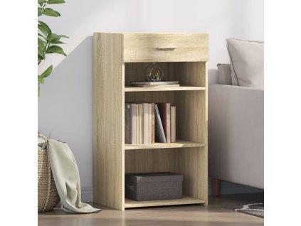 vidaXL Komoda dub sonoma 50x42,5x93 cm spracované drevo