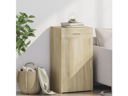vidaXL Komoda dub sonoma 50x42,5x93 cm spracované drevo