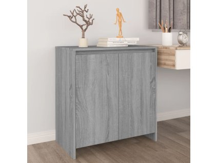 vidaXL Komoda sivá sonoma 70x41x75 cm spracované drevo