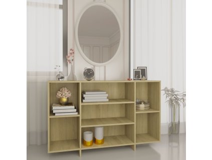 vidaXL Komoda, dub sonoma 120x30x75 cm, kompozitné drevo