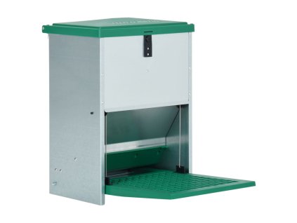 vidaXL Feedomatic Automatické kŕmidlo pre hydinu s nášľapom 12 kg