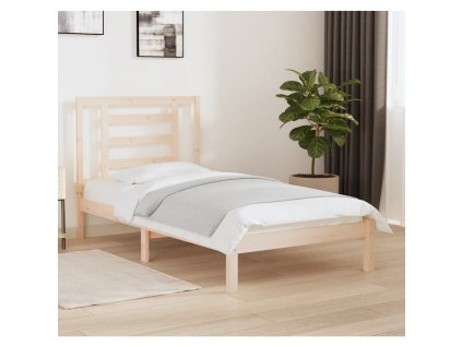 vidaXL Posteľ bez matraca 90x190 cm masívna borovica