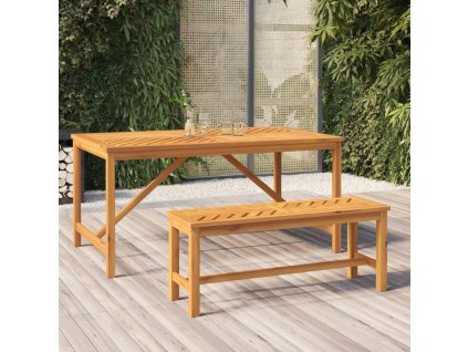 vidaXL Záhradná lavička 110 cm akáciový masív