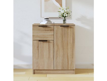 vidaXL Komoda dub sonoma 60x30x70 cm spracované drevo