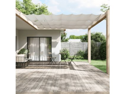 vidaXL Vertikálna markíza biela 140x600 cm oxfordská látka