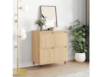 vidaXL Komoda dub sonoma 60x35x70 cm spracované drevo