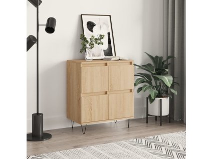 vidaXL Komoda dub sonoma 60x35x70 cm spracované drevo