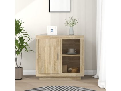 vidaXL Komoda hnedý dub sonoma 80x40x75 cm