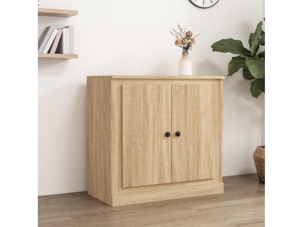 vidaXL Komoda dub sonoma 70x35,5x67,5 cm spracované drevo