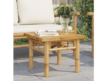 vidaXL Konferenčný stolík 45x45x35 cm bambus