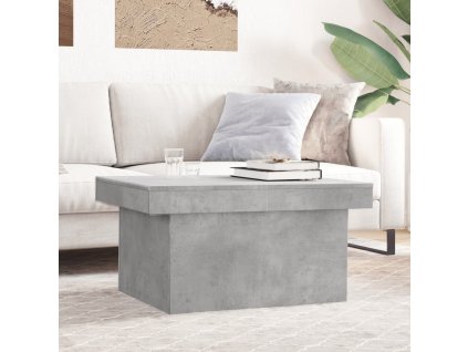 vidaXL Konferenčný stolík betónovo sivý 80x55x40 cm kompozitné drevo