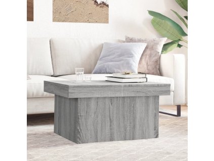 vidaXL Konferenčný stolík sivý sonoma 100x55x40 kompozitné drevo
