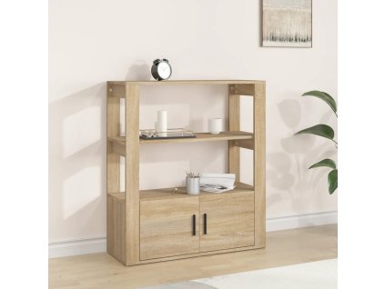 vidaXL Komoda dub sonoma 80x30x90 cm spracované drevo