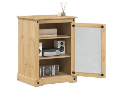 vidaXL HiFi skrinka Corona 60x50x82 cm borovicový masív