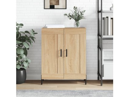 vidaXL Komoda dub sonoma 69,5x34x90 cm kompozitné drevo