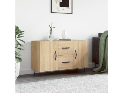 vidaXL Komoda, dub sonoma 100x36x60 cm, kompozitné drevo