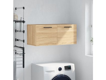 vidaXL Nástenná skrinka dub sonoma 80x36,5x35 cm kompozitné drevo