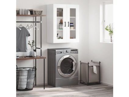 vidaXL Nástenná skrinka biela 69,5x34x90 cm