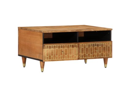 vidaXL Konferenčný stolík 80x54x40 cm, mangový masív