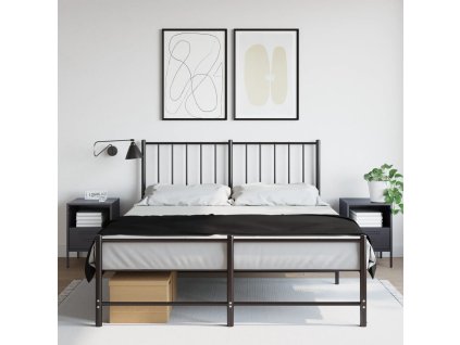 vidaXL Nočné stolíky 2 ks antracitové 36x39x50,5 cm oceľ