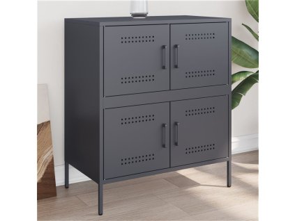 vidaXL Komoda antracitová 68x39x79 cm oceľ