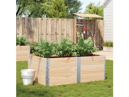 vidaXL Záhradný kvetináč 150x100 cm borovicový masív