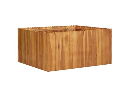 vidaXL Vyvýšený záhradný záhon 100x100x50 cm, akáciový masív