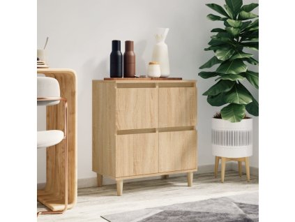 vidaXL Komoda dub sonoma 60x35x70 cm spracované drevo