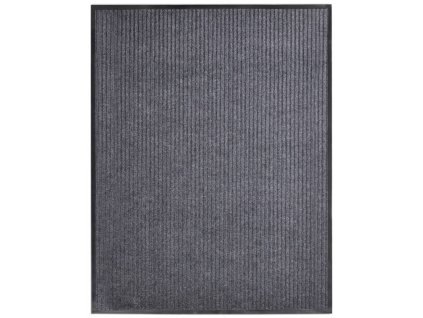 vidaXL Rohož pred dvere, sivá 117x220 cm, PVC